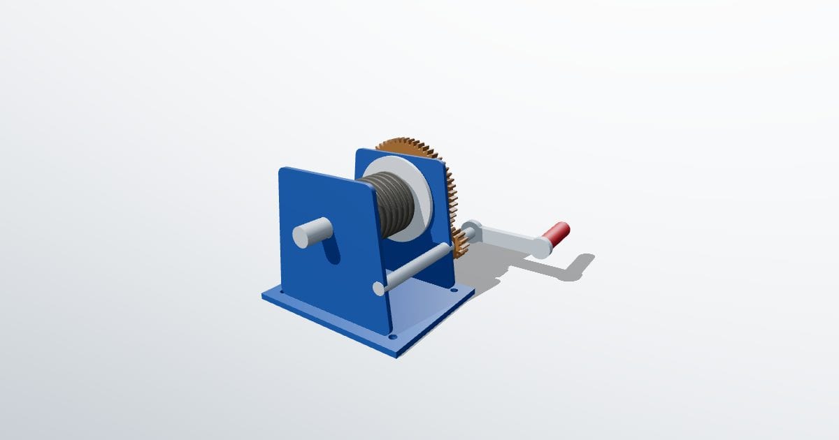 Hand winch