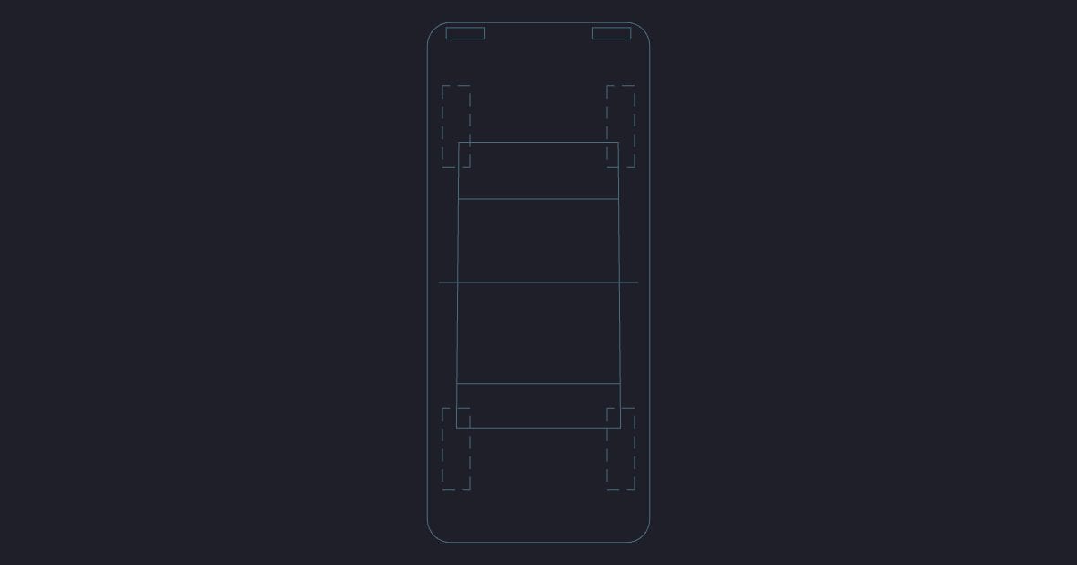 Hatchback plan - CAD Block