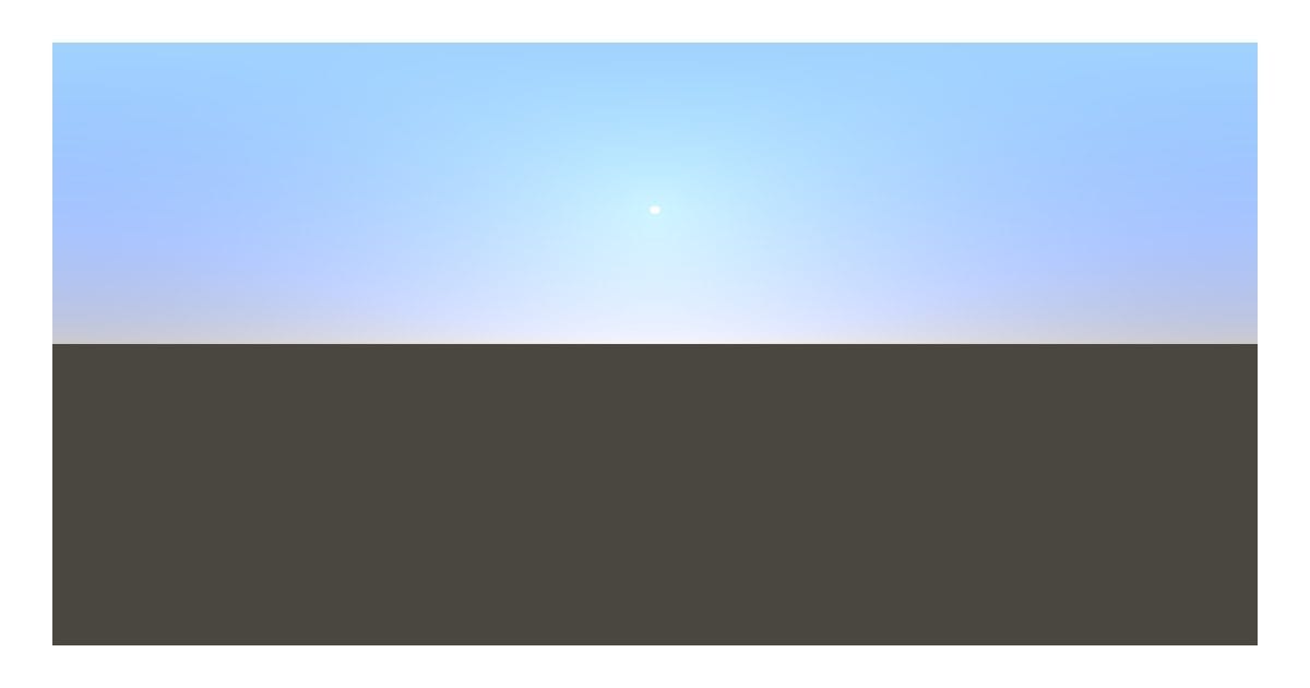 Hazy sky panorama (EXR)