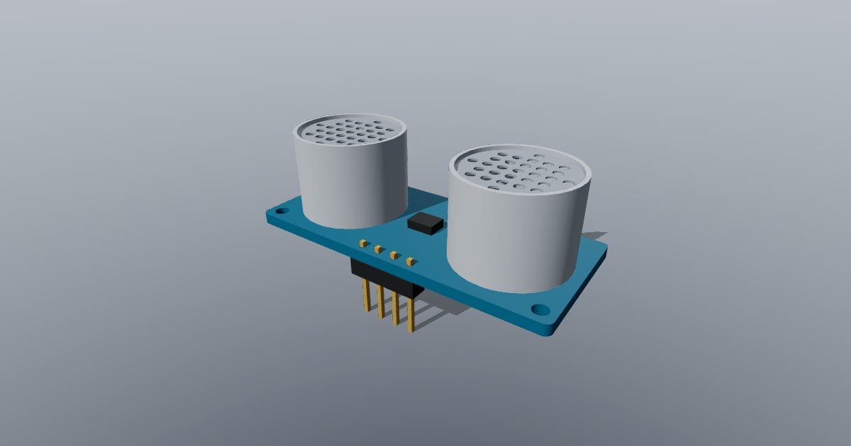 HC-SR04 ultrasonic module