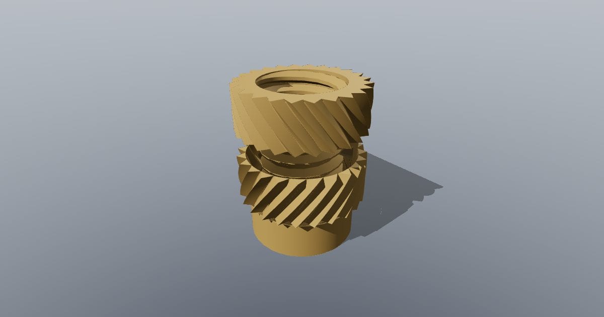 Heat-set insert M3