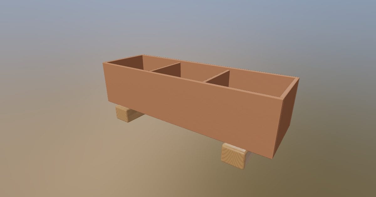 Herb Trough - Planter