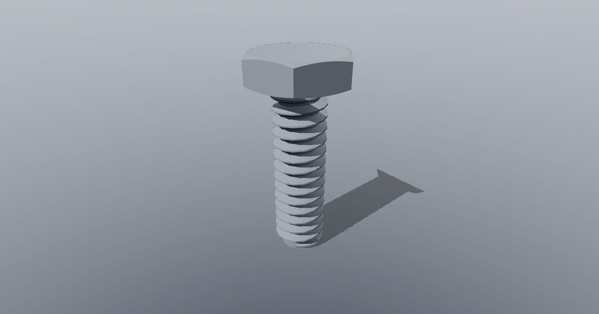 Hex bolt #4-40 UNC