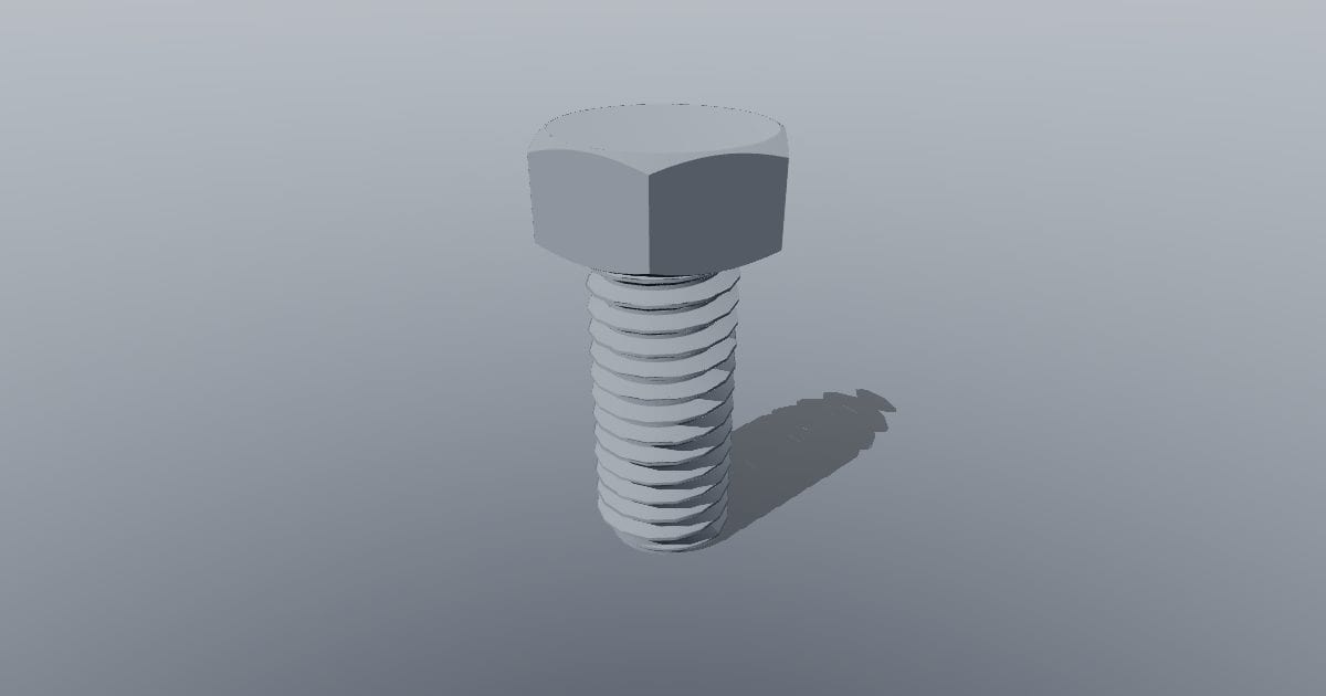 Hex bolt 7/16-14 UNC