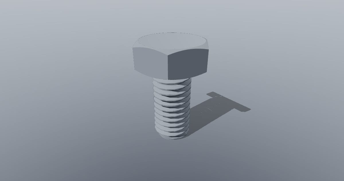 Hex bolt M8 x 16