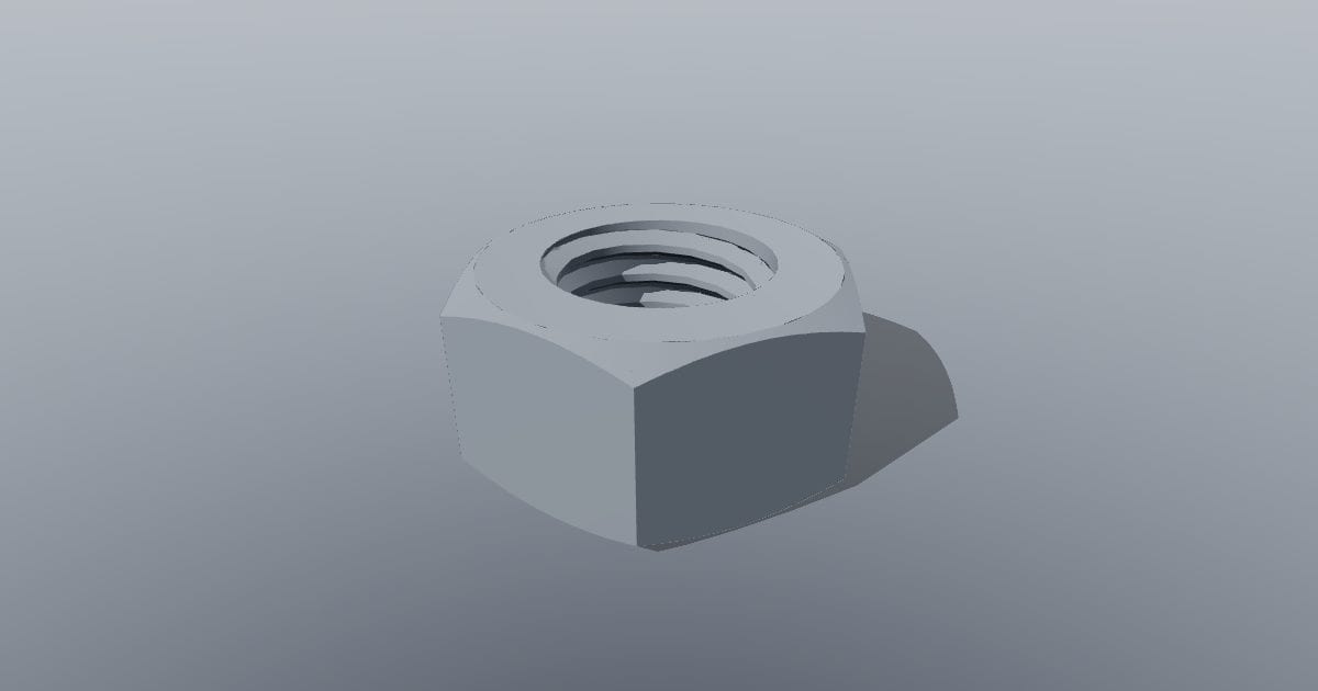 Hex nut M10