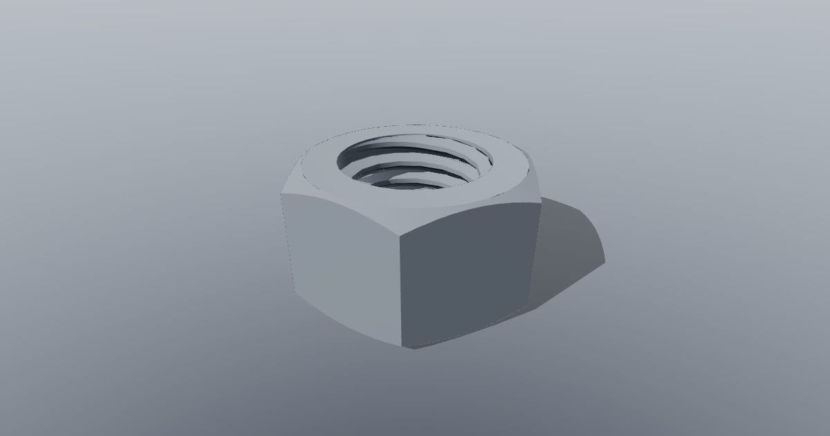 Hex nut M18