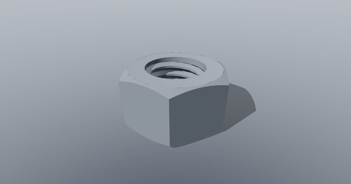 Hex nut M5