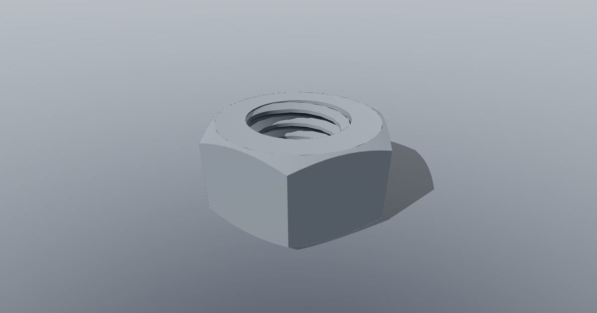 Hex nut M8