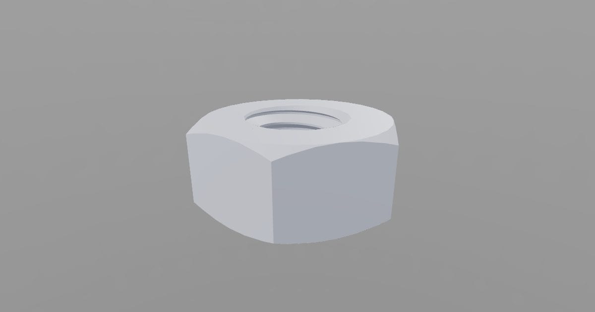 Hex nut (NX)