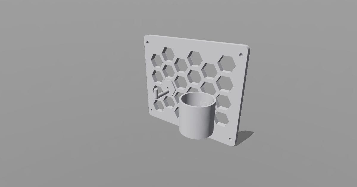 Honeycomb storage assembly