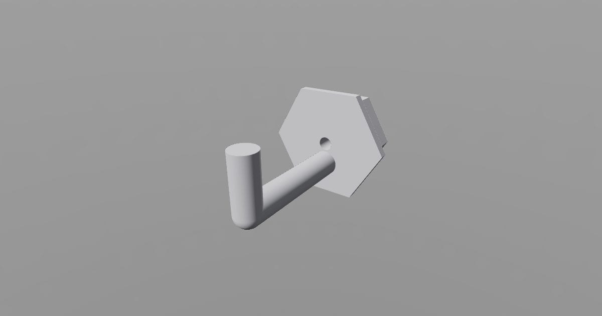 Honeycomb storage hook