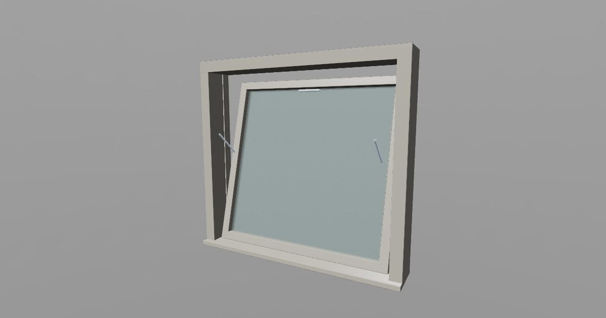 Hopper - Bottom-Hinged Hopper Window