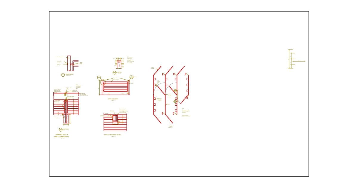 Horse corral (USFS RHC3)