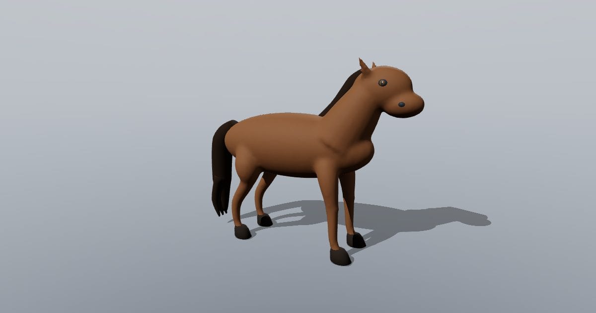 Horse standing