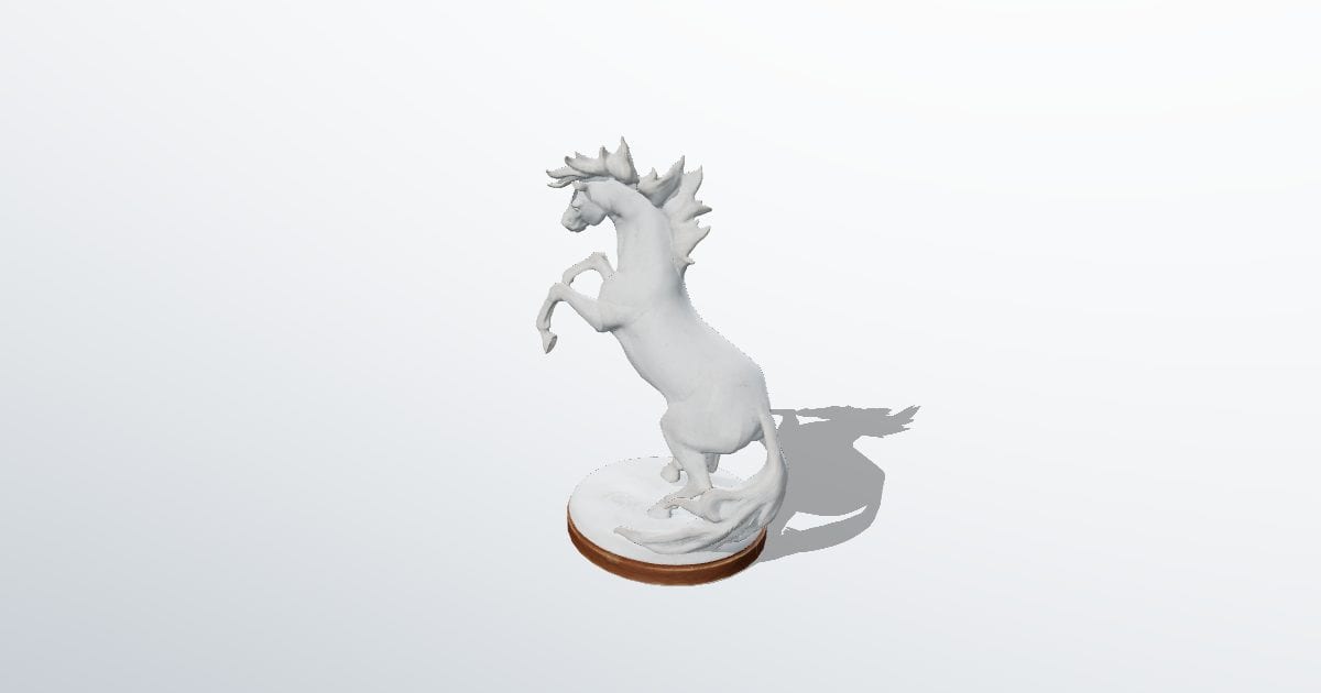 Horse statue