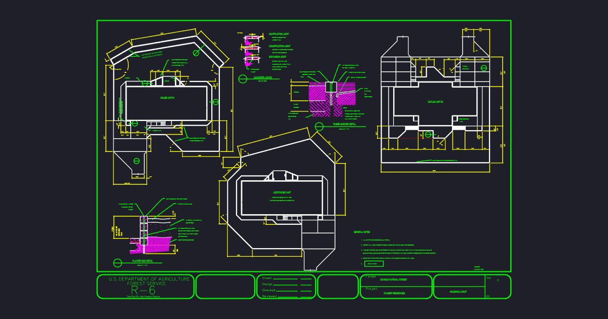 Housing Layout (USFS AS020007)