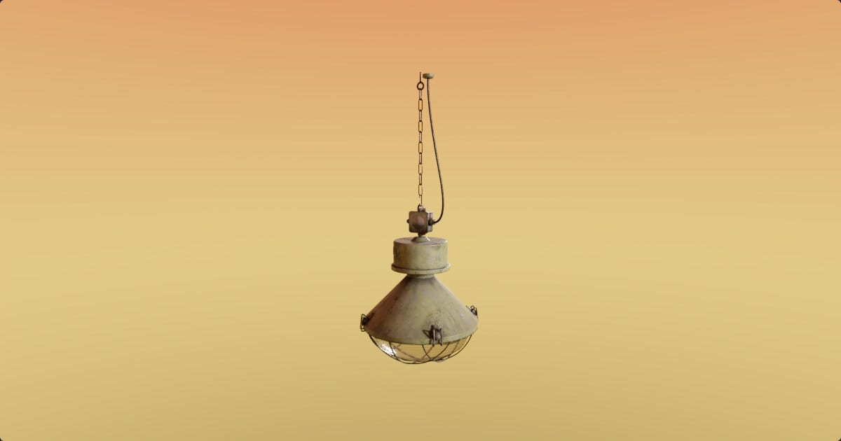 Industrial pendant lamp