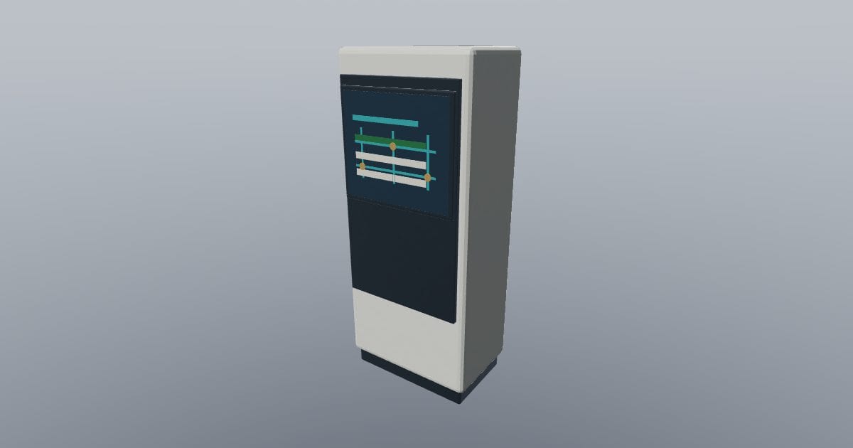 Information kiosk - Original Public Kiosk