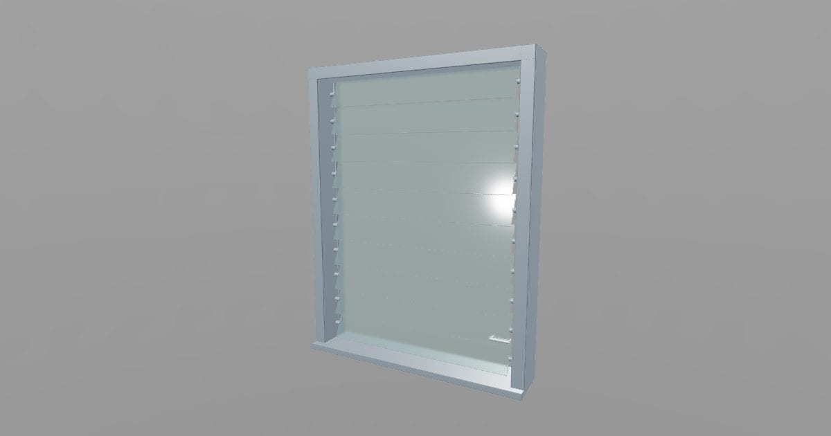 Jalousie - Glass Louver Window
