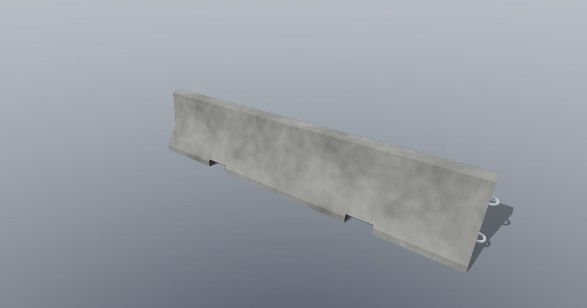 Jersey barrier
