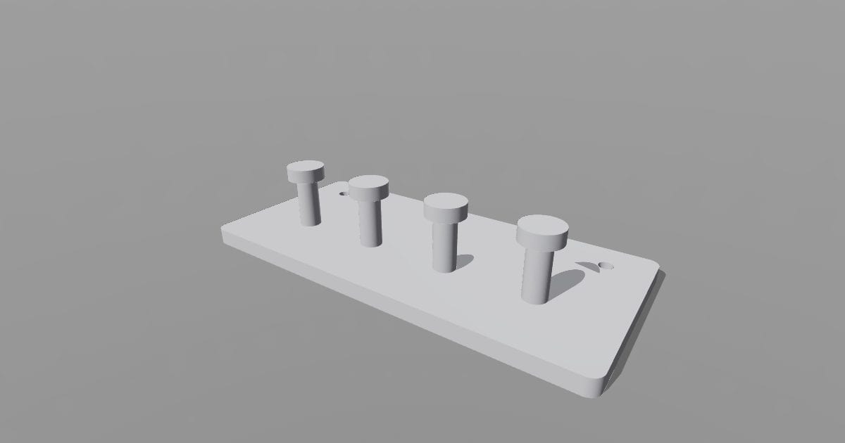 Key holder - Original 3D printable