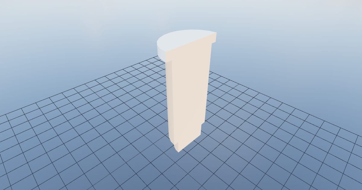 Kitchen bar end