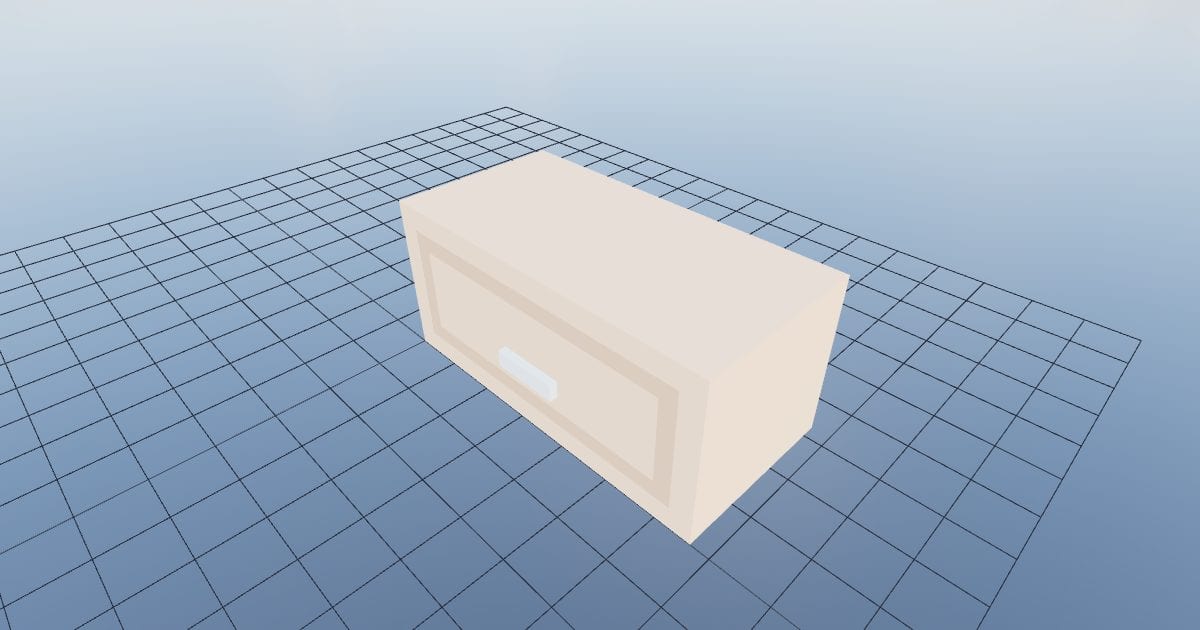 Kitchen cabinet upper low