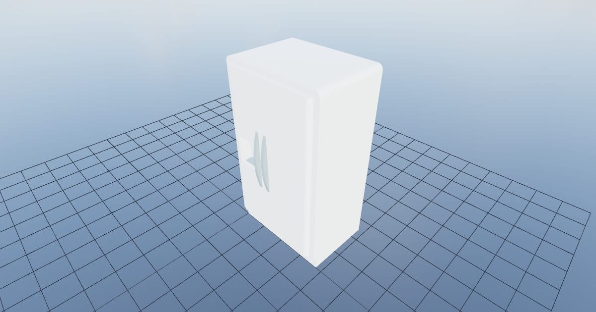 Kitchen fridge large