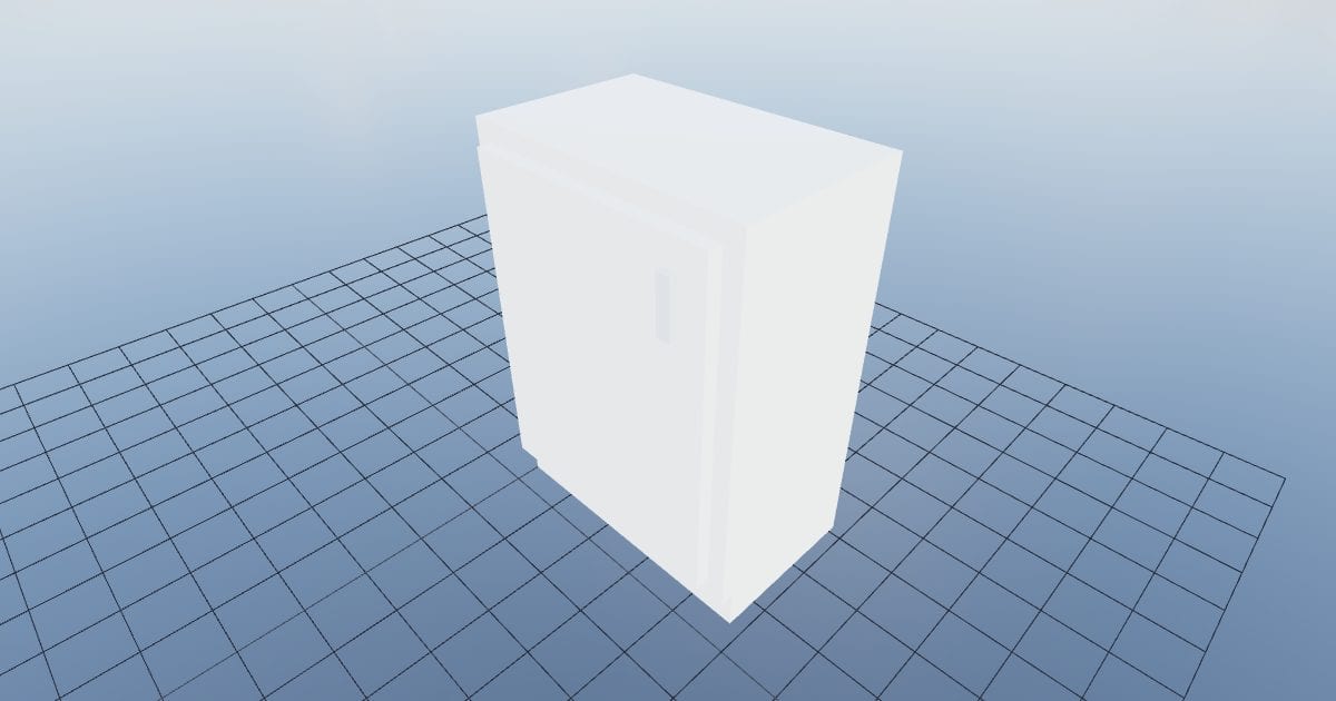 Kitchen fridge small
