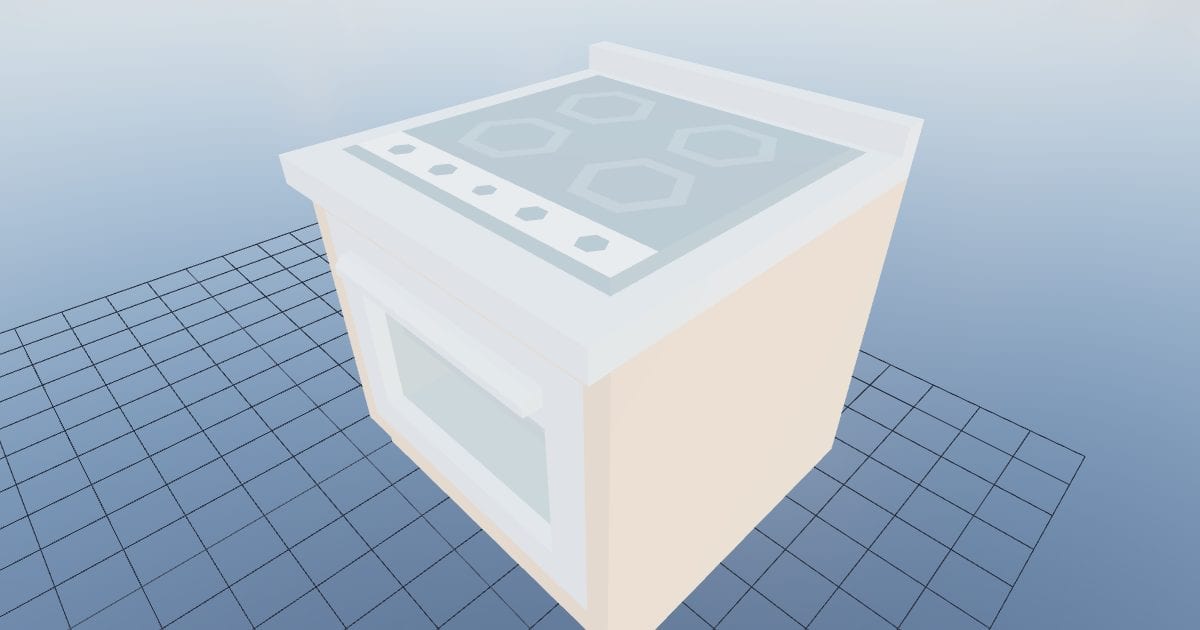 Kitchen stove electric