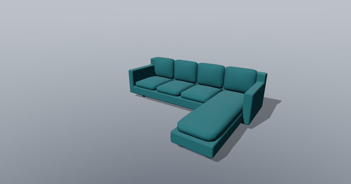 L sectional right - Original Interior Furnishing