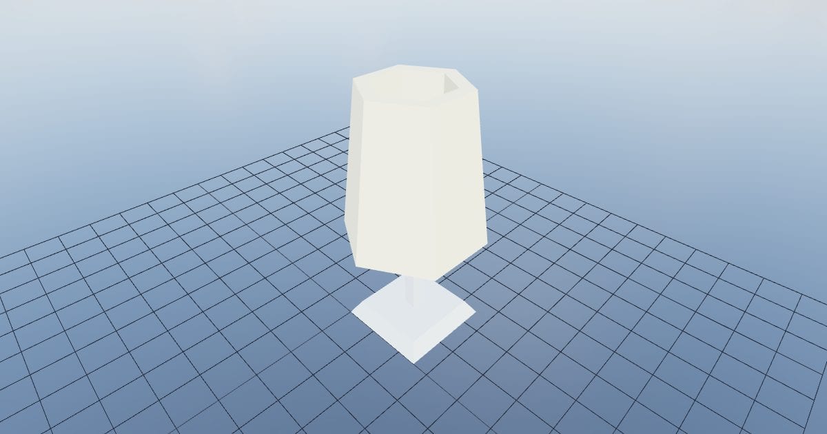 Lamp round table