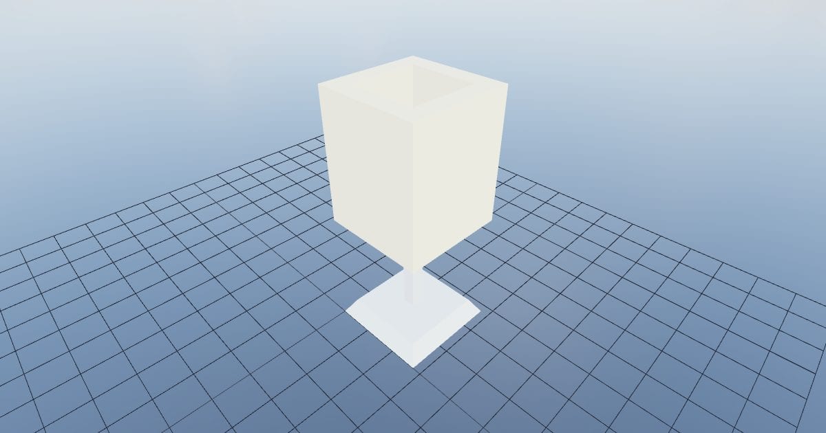 Lamp square table