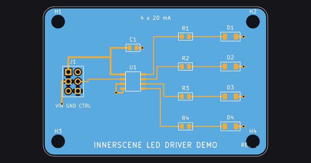 LED driver board (fab package)