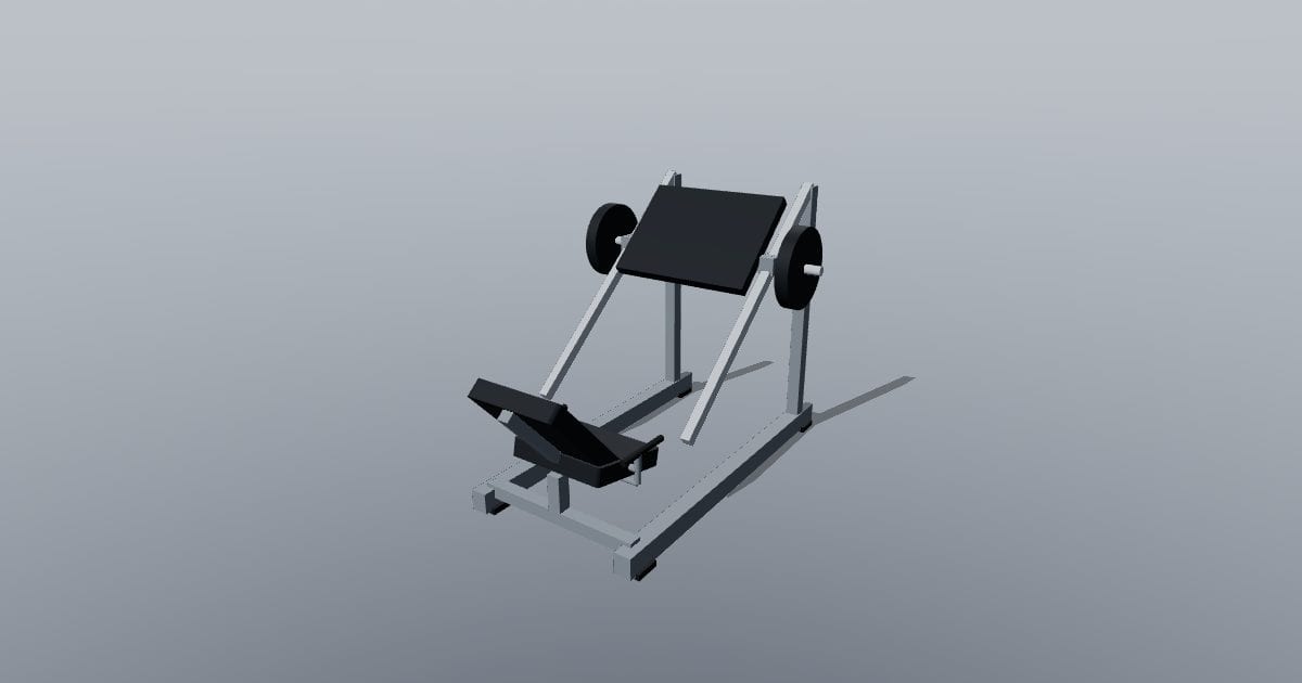 Leg press - Gym equipment