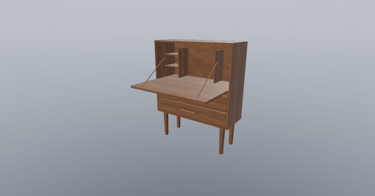 LETTER 100 - Secretary Desk