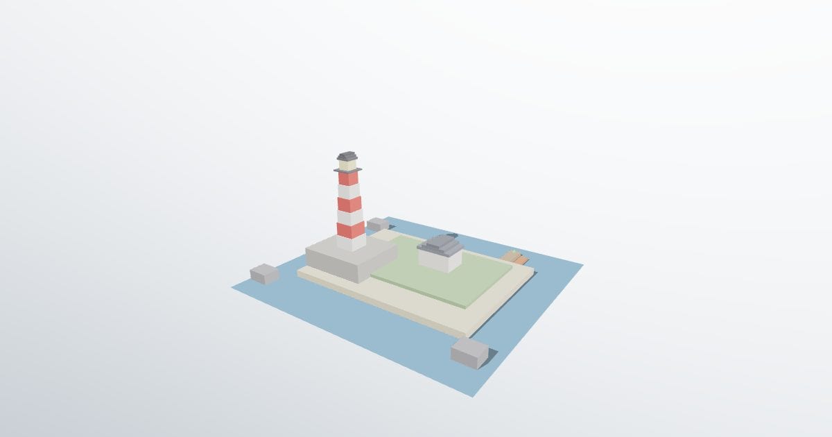 Lighthouse island level