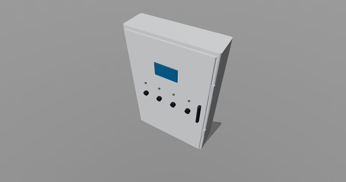 Lighting control panel - Original lighting CAD