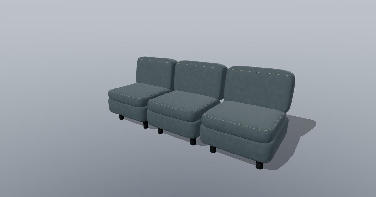Link - Armless Modular Sofa