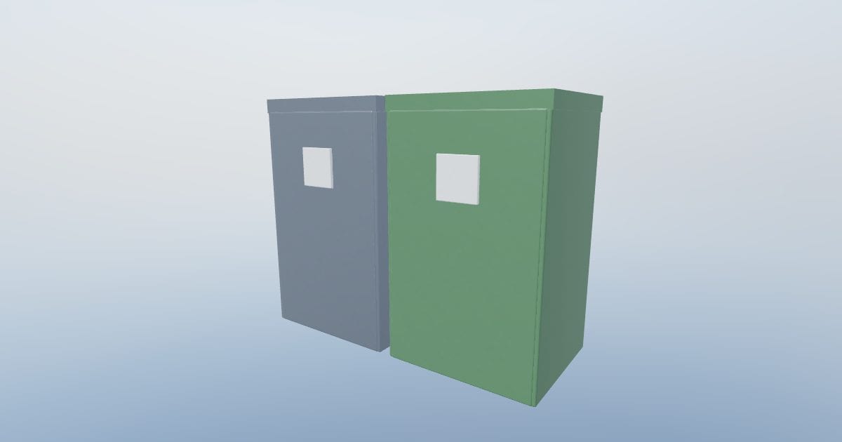 Litter and recycling station - Public transport furniture