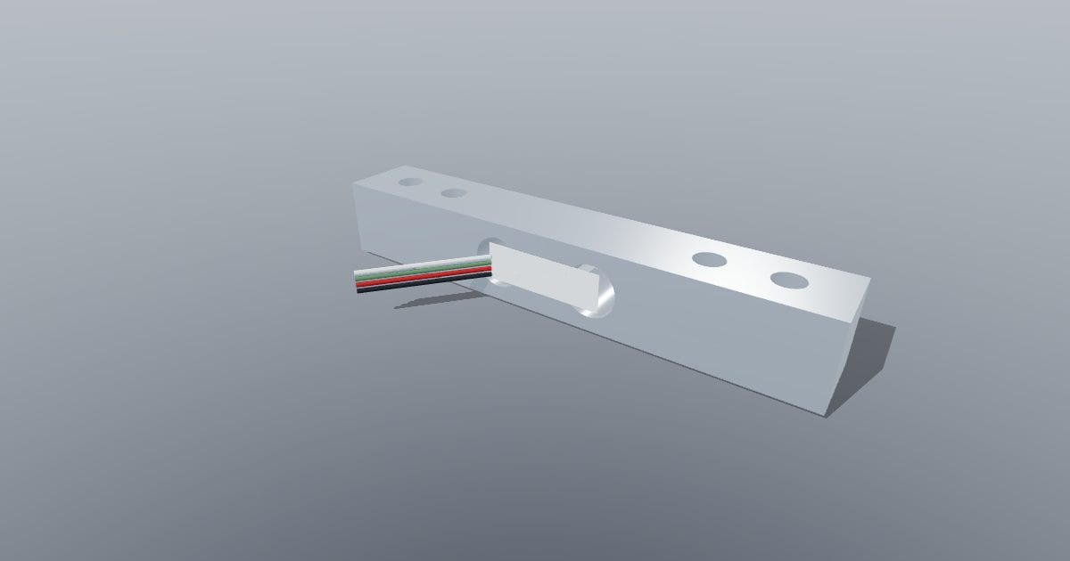 Load cell bar