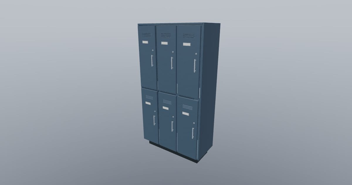 LOCK 3 - Office Locker Bank