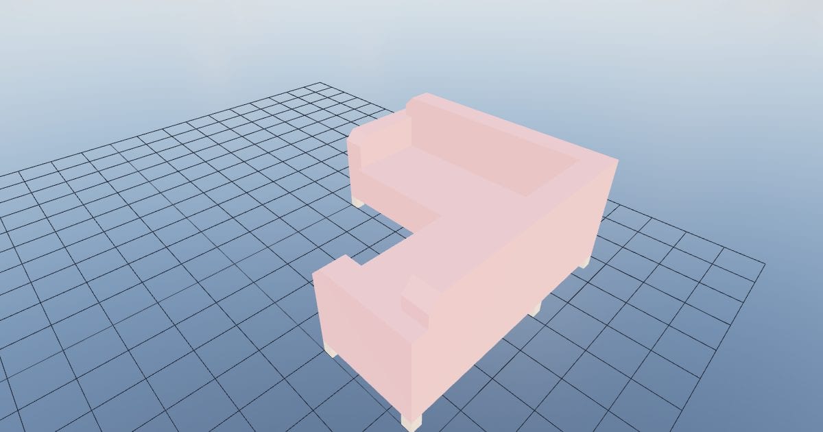Lounge sofa corner