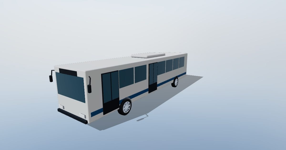 Low-floor city bus
