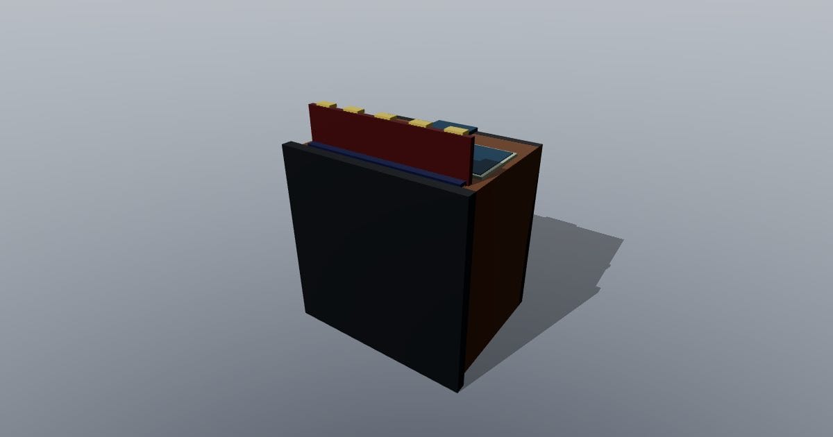 Low-poly City - Shop building low (FBX)