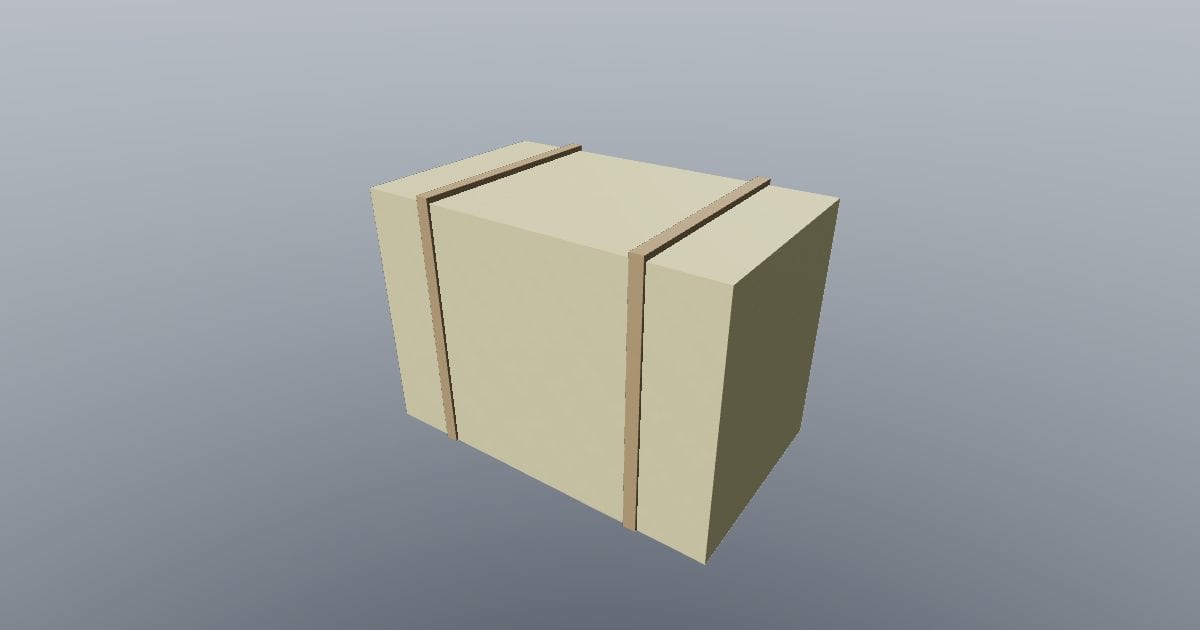 Low-poly Farm - Hay bale