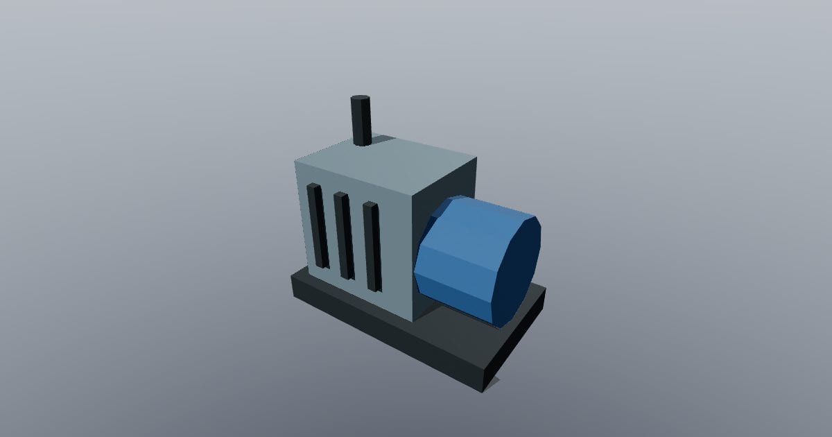 Low-poly Sci-fi - Generator