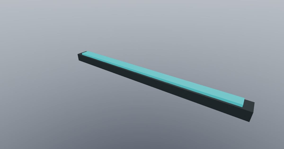 Low-poly Sci-fi - Light strip