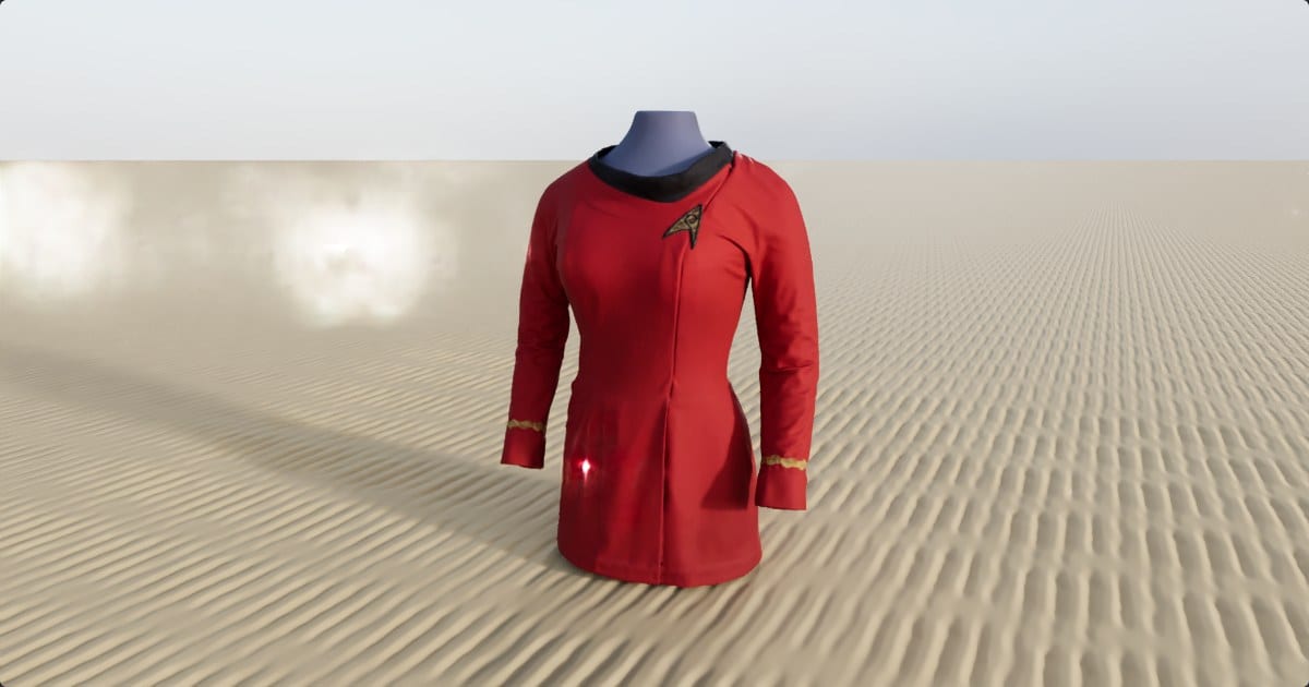 Lt. Uhura's Starfleet uniform